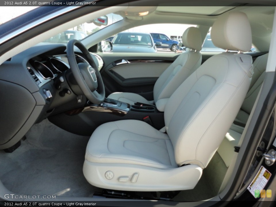 Light Gray Interior Photo for the 2012 Audi A5 2.0T quattro Coupe #59301212