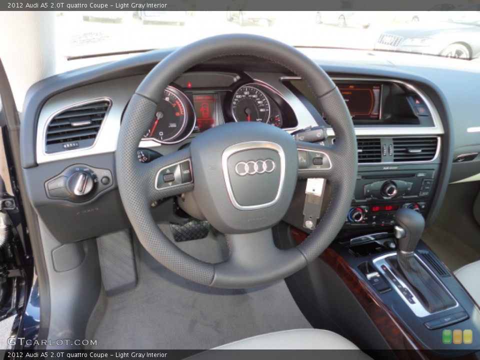Light Gray Interior Dashboard for the 2012 Audi A5 2.0T quattro Coupe #59301230