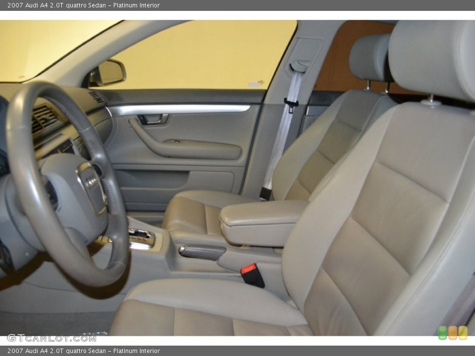 Platinum Interior Photo for the 2007 Audi A4 2.0T quattro Sedan #59301542