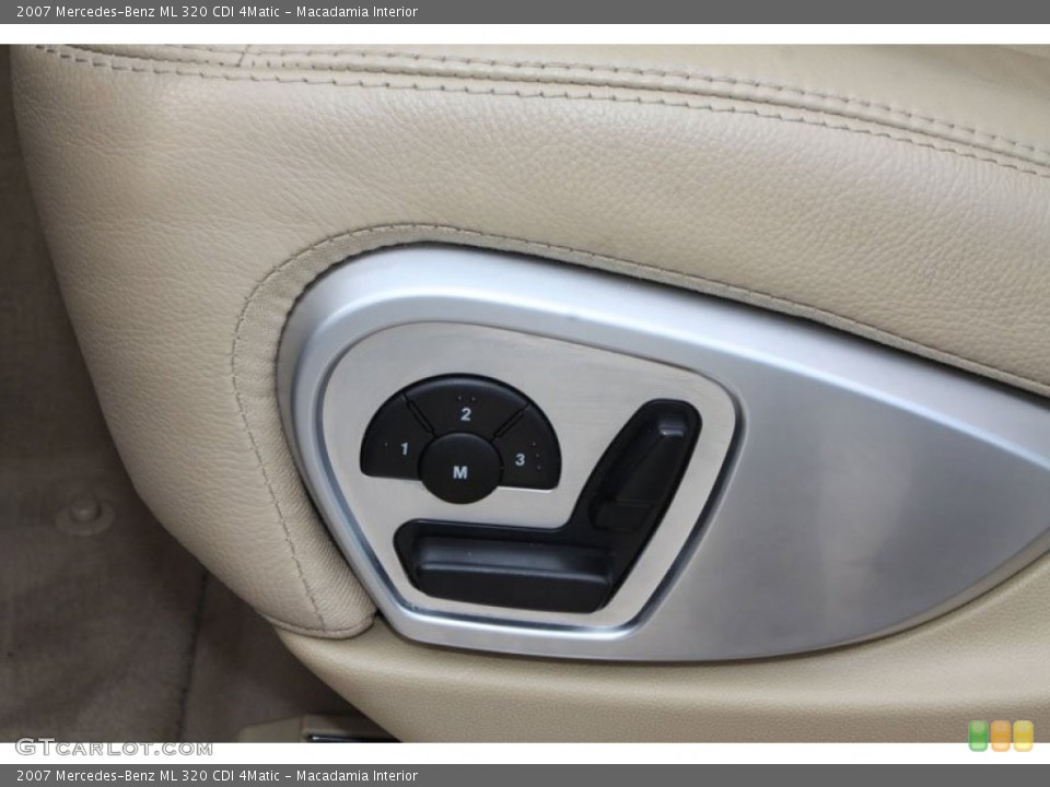Macadamia Interior Controls for the 2007 Mercedes-Benz ML 320 CDI 4Matic #59303846