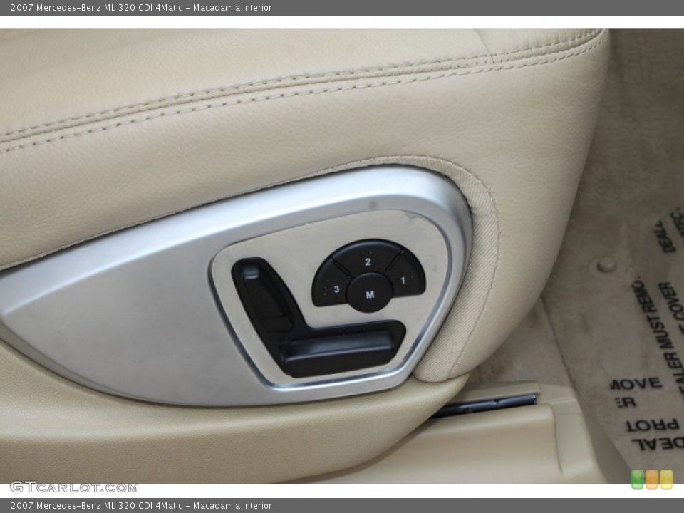 Macadamia Interior Controls for the 2007 Mercedes-Benz ML 320 CDI 4Matic #59303999