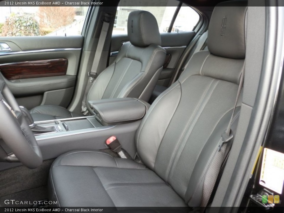 Charcoal Black Interior Photo for the 2012 Lincoln MKS EcoBoost AWD #59305642