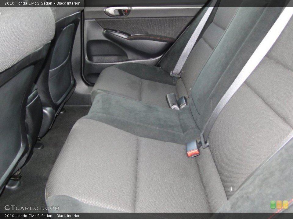 Black Interior Photo for the 2010 Honda Civic Si Sedan #59306246
