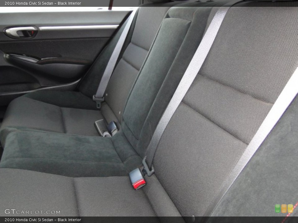 Black Interior Photo for the 2010 Honda Civic Si Sedan #59306255