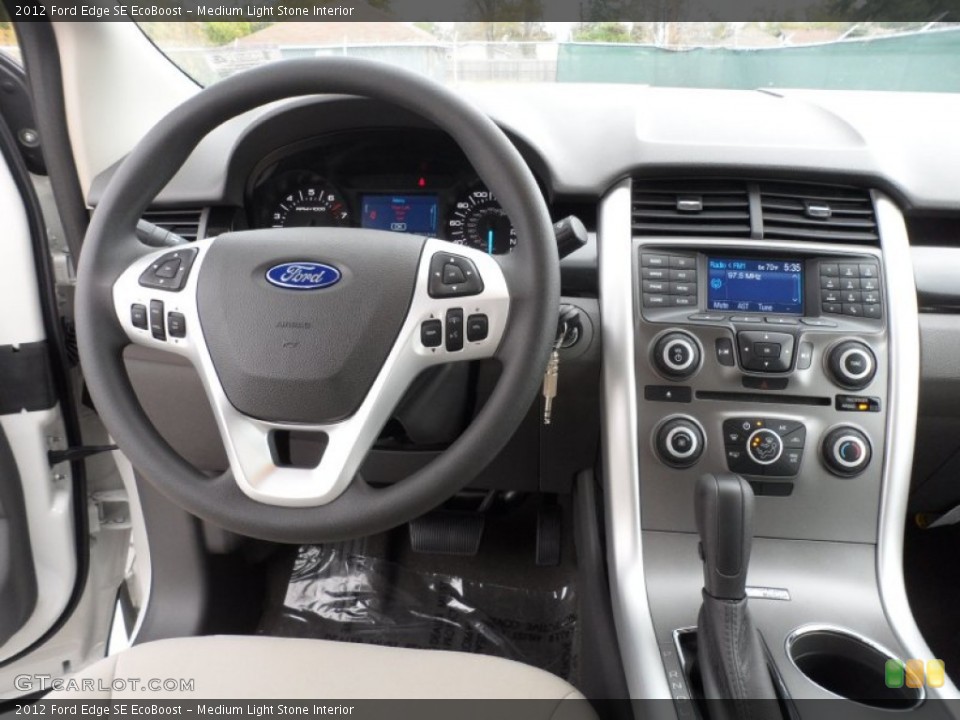 Medium Light Stone Interior Dashboard for the 2012 Ford Edge SE EcoBoost #59309387