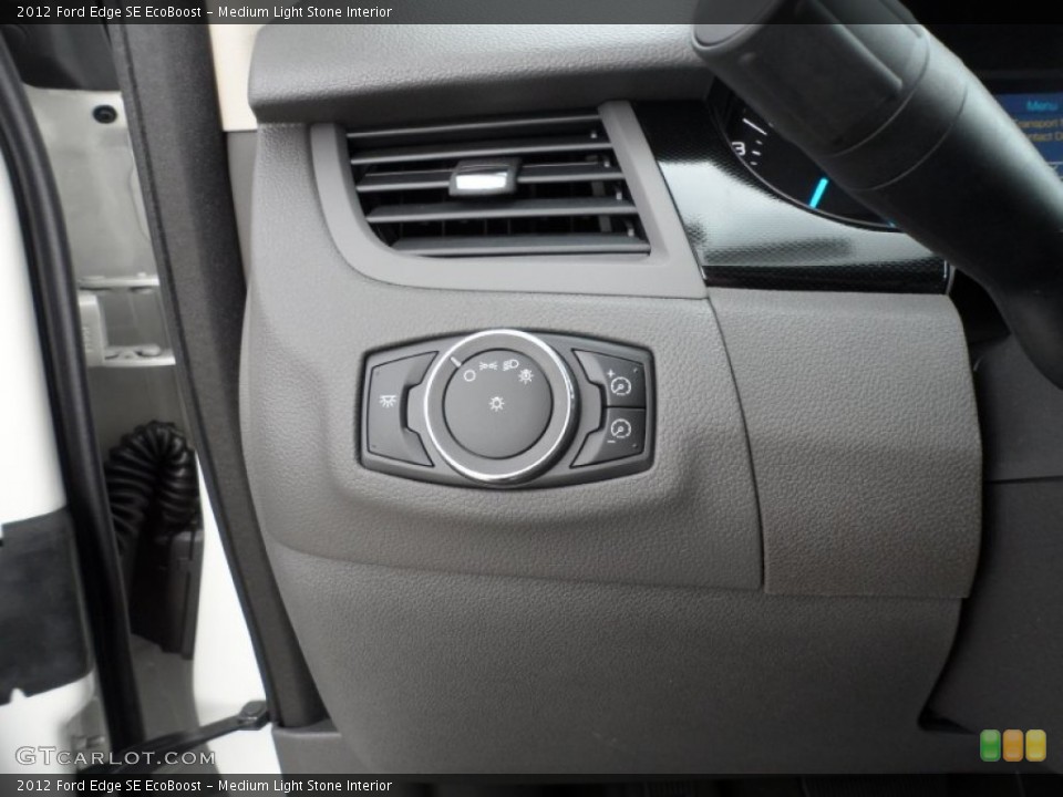 Medium Light Stone Interior Controls for the 2012 Ford Edge SE EcoBoost #59309453