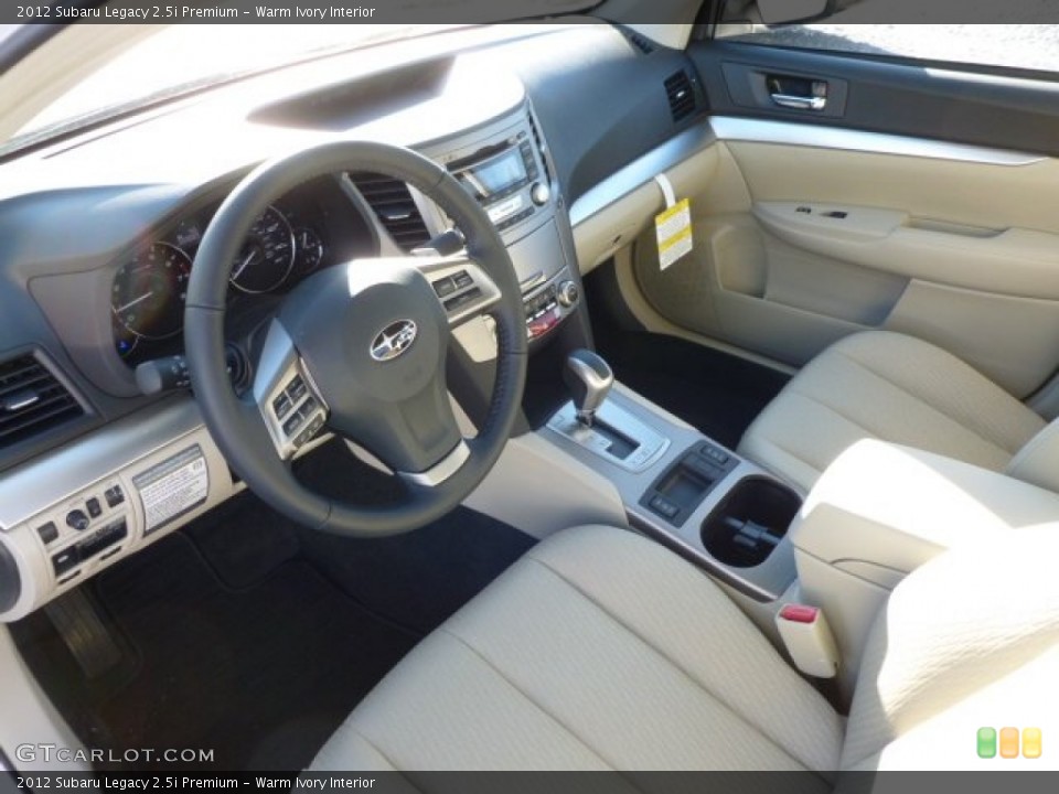Warm Ivory Interior Photo for the 2012 Subaru Legacy 2.5i Premium #59310629