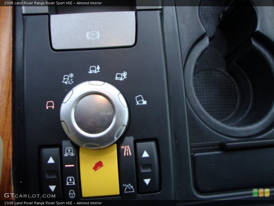 Almond Interior Controls for the 2008 Land Rover Range Rover Sport HSE #59310821