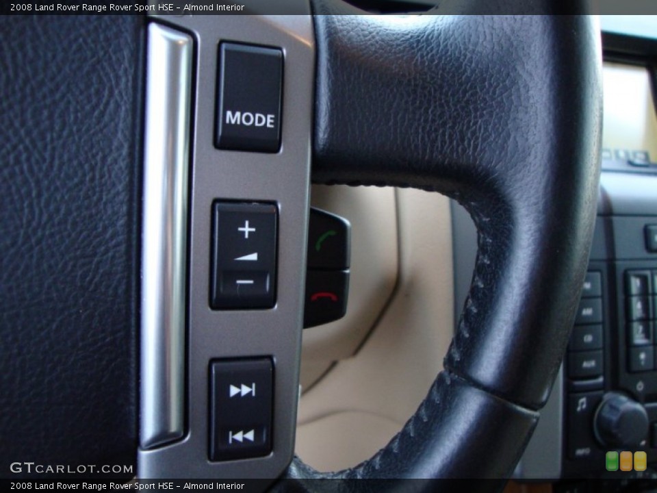 Almond Interior Controls for the 2008 Land Rover Range Rover Sport HSE #59310833