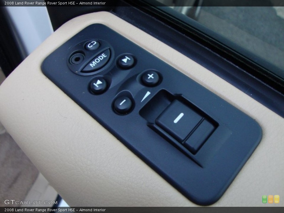 Almond Interior Controls for the 2008 Land Rover Range Rover Sport HSE #59310890