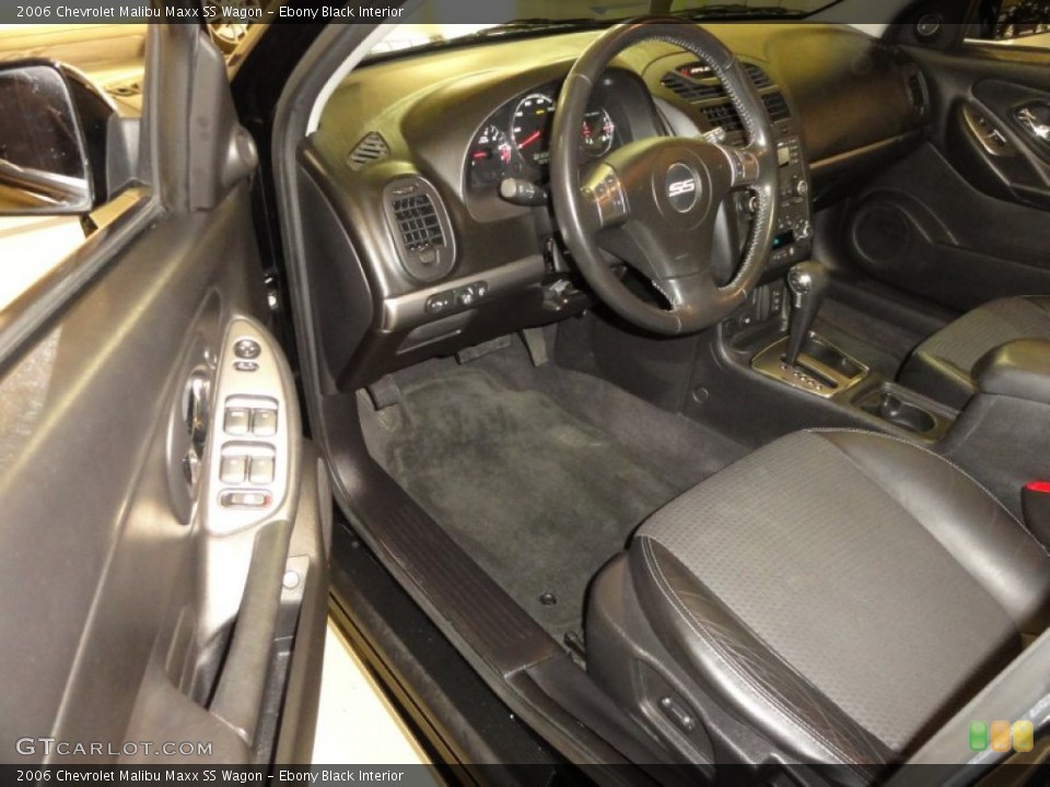 Ebony Black Interior Prime Interior for the 2006 Chevrolet Malibu Maxx SS Wagon #59311229