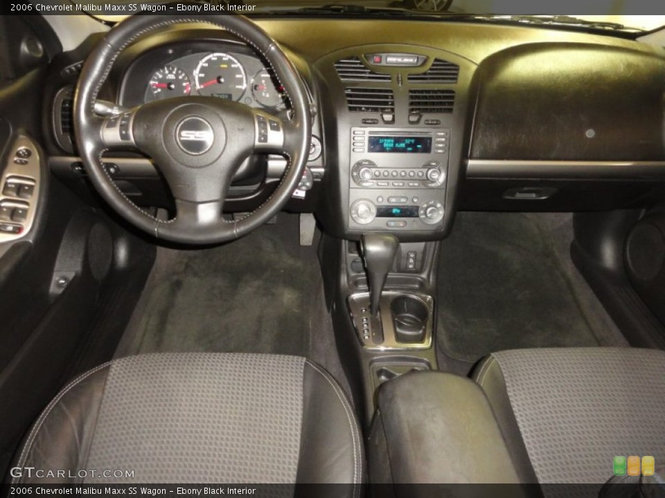 Ebony Black Interior Dashboard for the 2006 Chevrolet Malibu Maxx SS Wagon #59311316