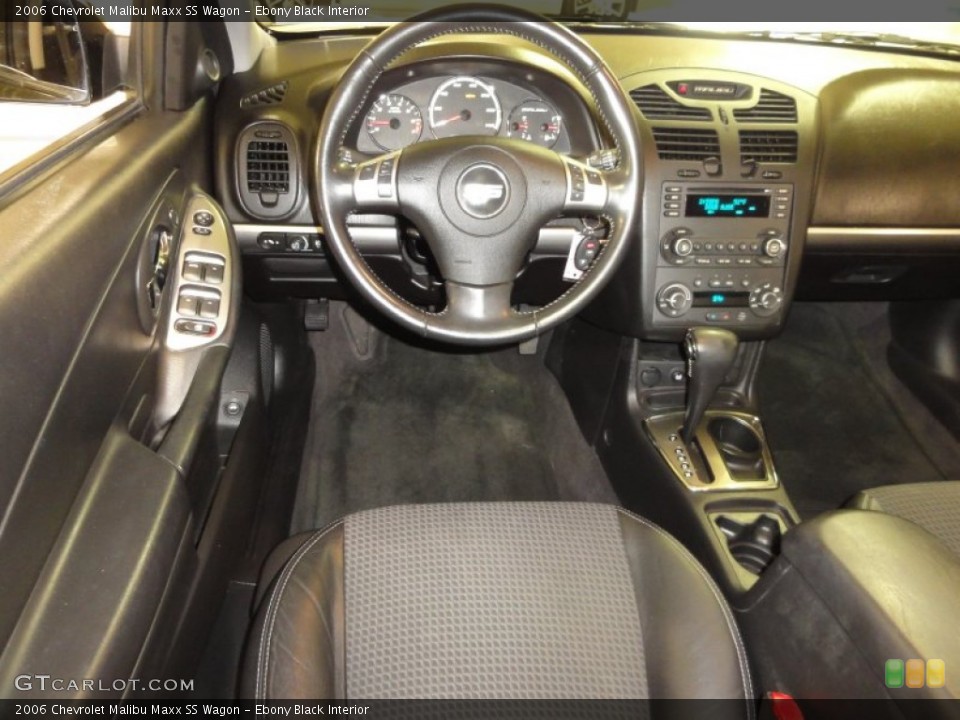 Ebony Black Interior Dashboard for the 2006 Chevrolet Malibu Maxx SS Wagon #59311322