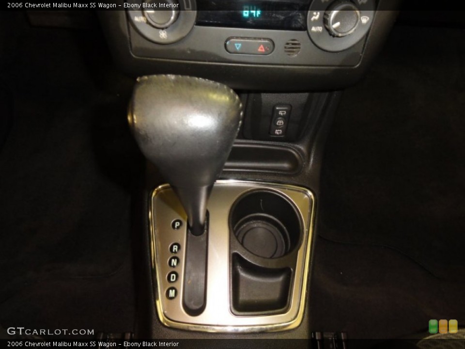 Ebony Black Interior Transmission for the 2006 Chevrolet Malibu Maxx SS Wagon #59311358