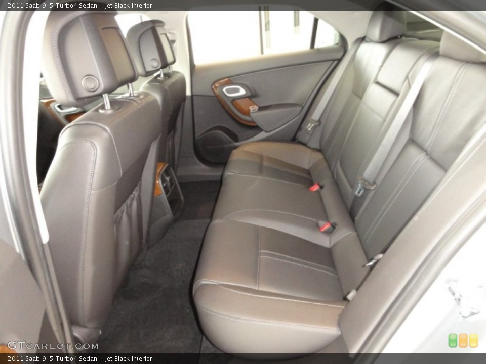 Jet Black Interior Photo for the 2011 Saab 9-5 Turbo4 Sedan #59311424
