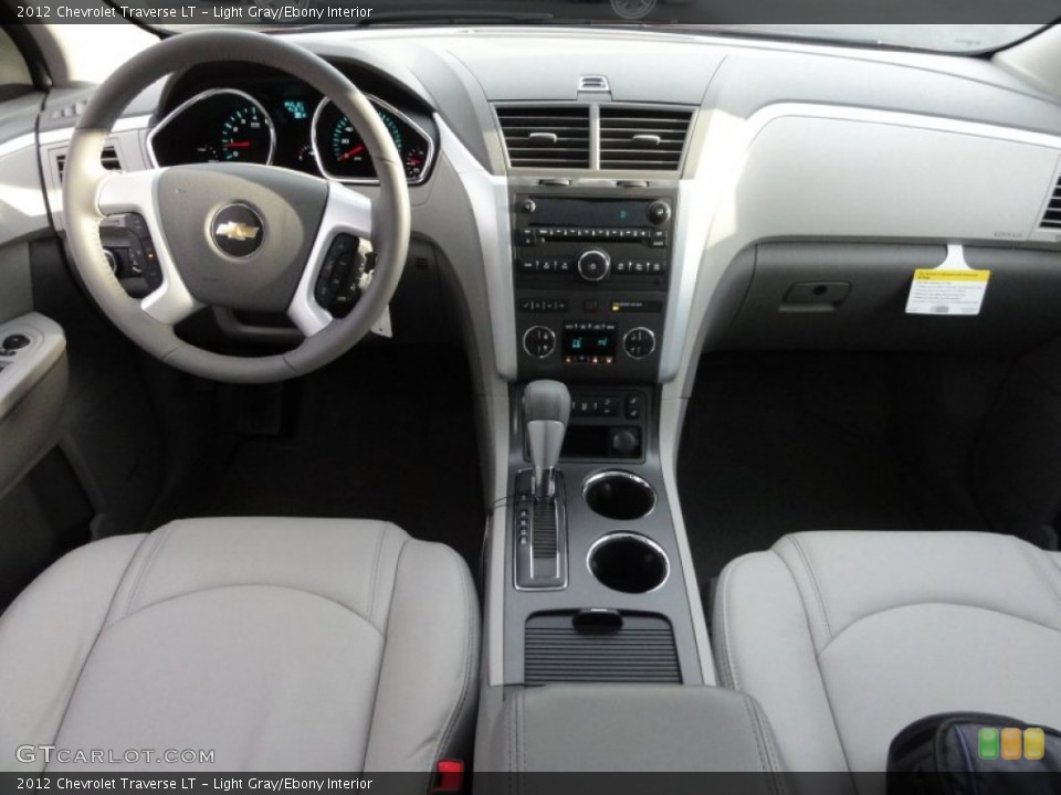 Light Gray/Ebony Interior Dashboard for the 2012 Chevrolet Traverse LT #59311597