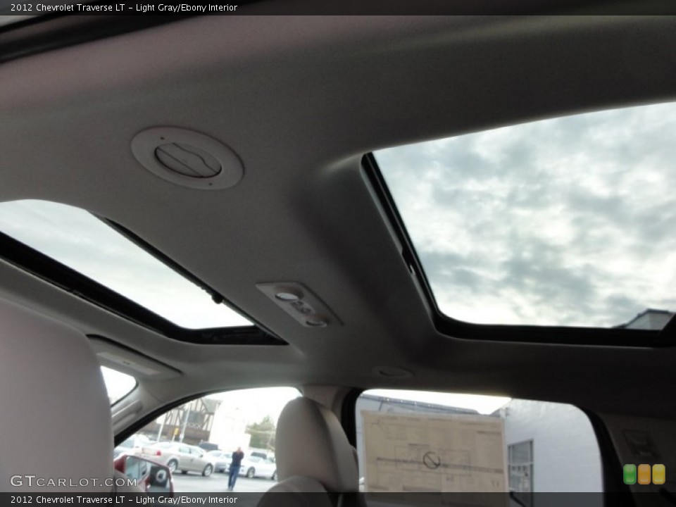Light Gray/Ebony Interior Sunroof for the 2012 Chevrolet Traverse LT #59311603