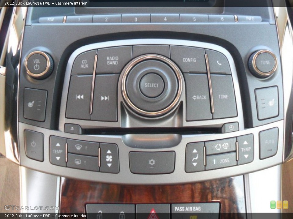Cashmere Interior Controls for the 2012 Buick LaCrosse FWD #59313653