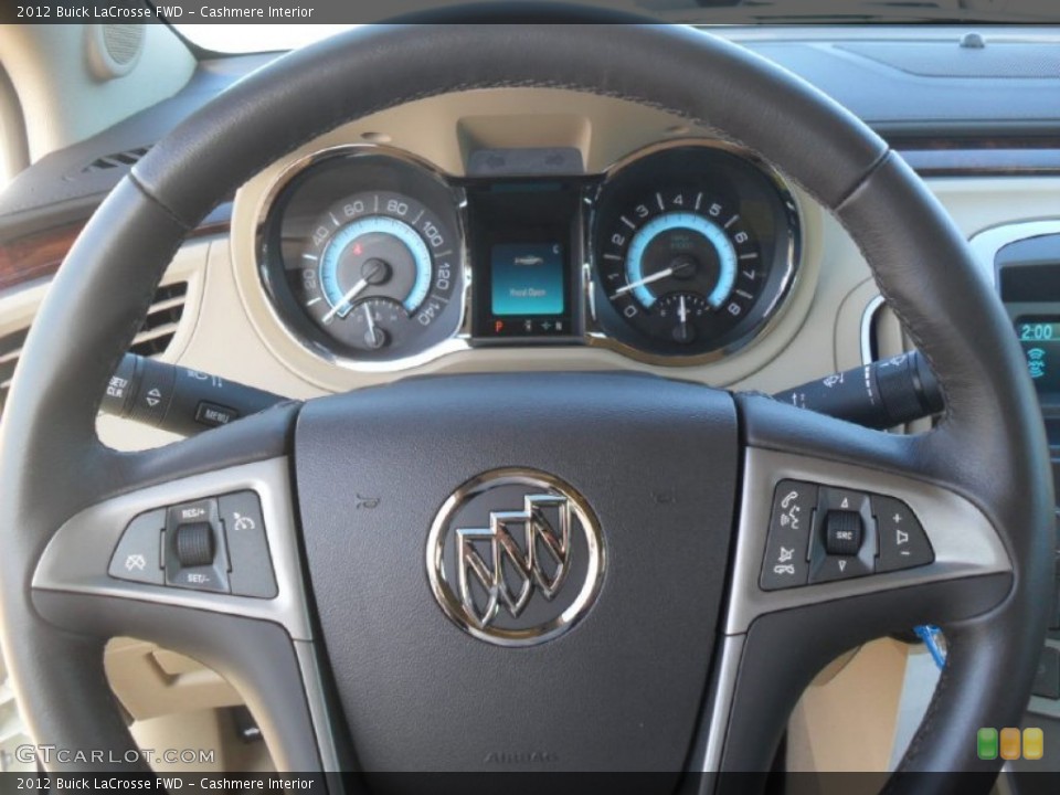 Cashmere Interior Steering Wheel for the 2012 Buick LaCrosse FWD #59313665
