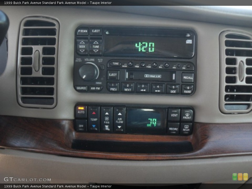 Taupe Interior Controls for the 1999 Buick Park Avenue  #59314444