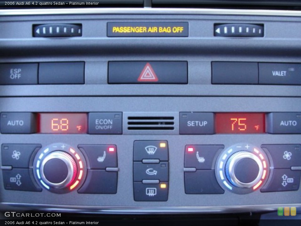 Platinum Interior Controls for the 2006 Audi A6 4.2 quattro Sedan #59315051