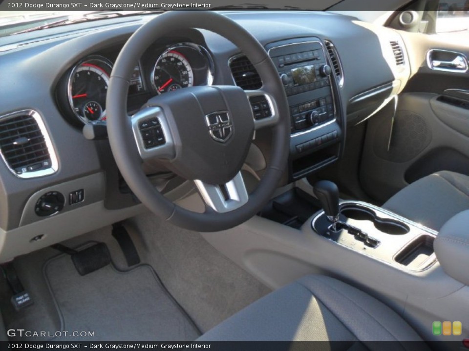 Dark Graystone/Medium Graystone Interior Prime Interior for the 2012 Dodge Durango SXT #59317265