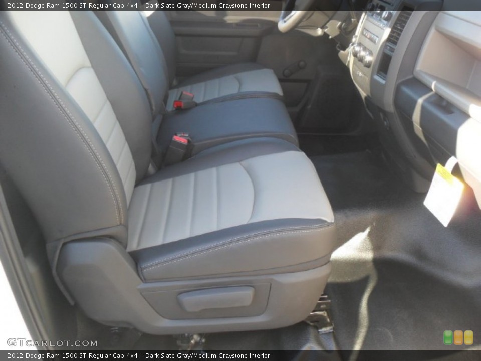 Dark Slate Gray/Medium Graystone Interior Photo for the 2012 Dodge Ram 1500 ST Regular Cab 4x4 #59318291