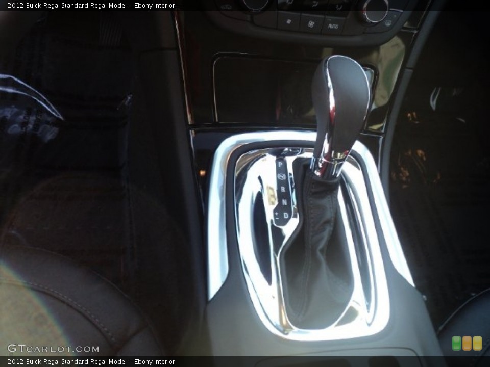 Ebony Interior Transmission for the 2012 Buick Regal  #59320394
