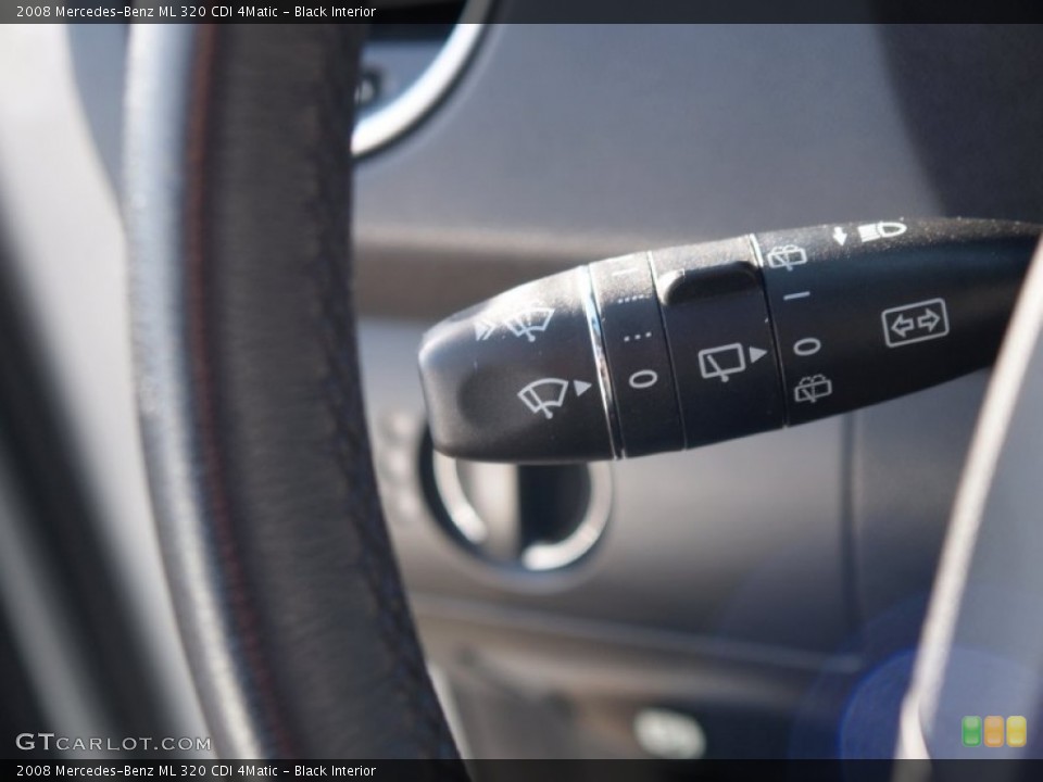 Black Interior Controls for the 2008 Mercedes-Benz ML 320 CDI 4Matic #59320414