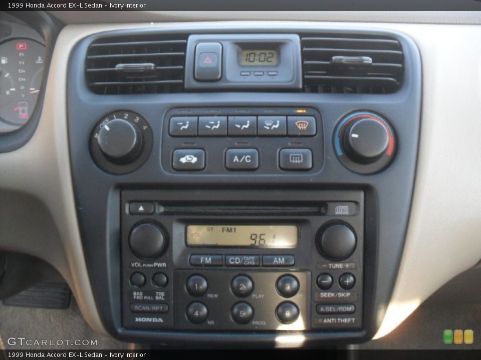 Ivory Interior Controls for the 1999 Honda Accord EX-L Sedan #59321294