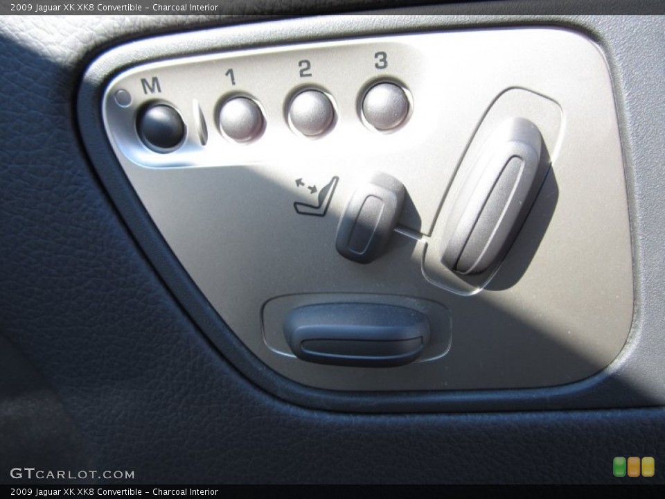 Charcoal Interior Controls for the 2009 Jaguar XK XK8 Convertible #59322704