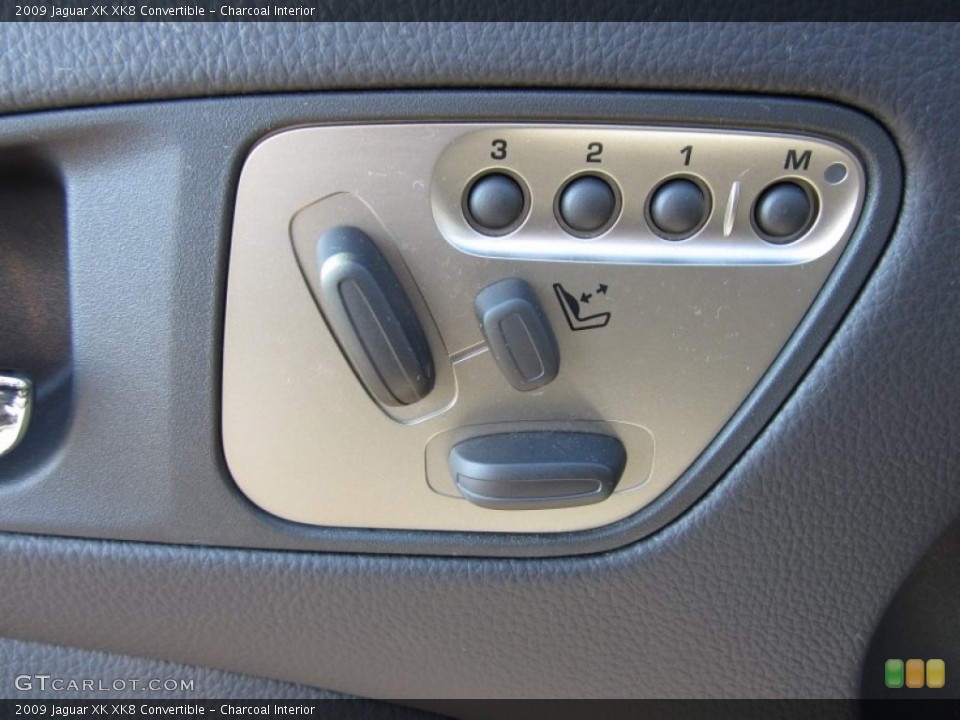 Charcoal Interior Controls for the 2009 Jaguar XK XK8 Convertible #59322782