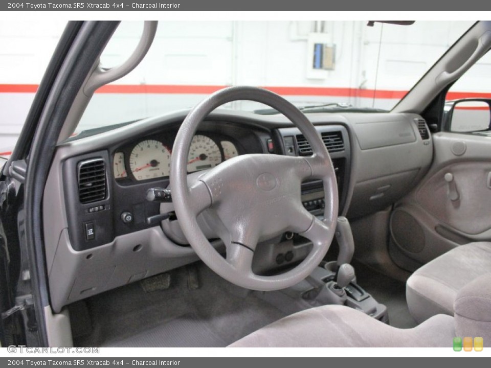 Charcoal Interior Photo for the 2004 Toyota Tacoma SR5 Xtracab 4x4 #59324246