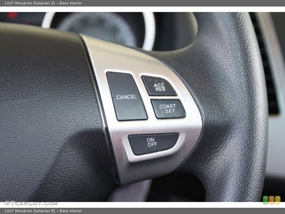Black Interior Controls for the 2007 Mitsubishi Outlander ES #59324705