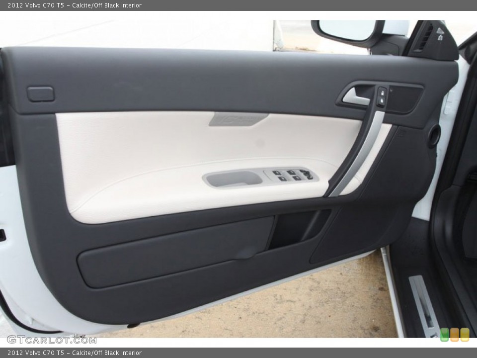 Calcite/Off Black Interior Door Panel for the 2012 Volvo C70 T5 #59327624