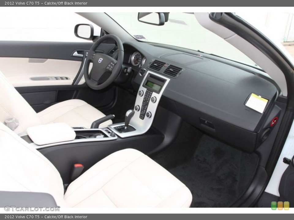 Calcite/Off Black Interior Dashboard for the 2012 Volvo C70 T5 #59327642