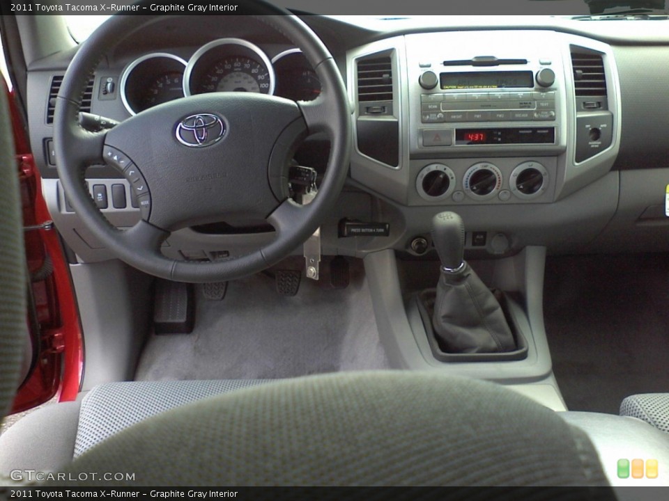 Graphite Gray Interior Photo for the 2011 Toyota Tacoma X-Runner #59327816