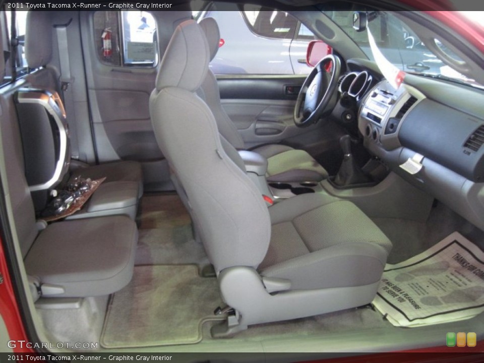Graphite Gray Interior Photo for the 2011 Toyota Tacoma X-Runner #59327936