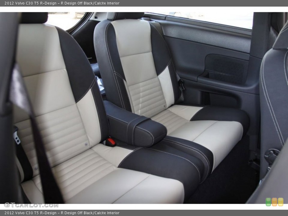 R Design Off Black/Calcite 2012 Volvo C30 Interiors