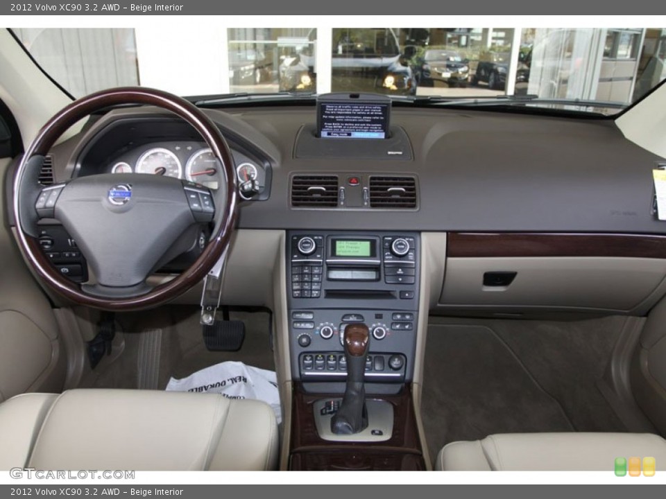 Beige Interior Dashboard for the 2012 Volvo XC90 3.2 AWD #59329727