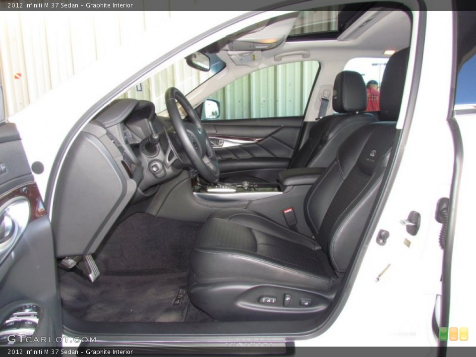 Graphite Interior Photo for the 2012 Infiniti M 37 Sedan #59329849