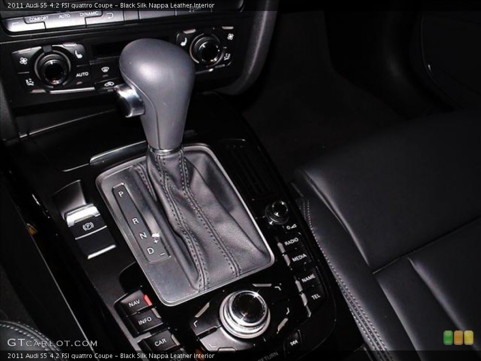 Black Silk Nappa Leather Interior Transmission for the 2011 Audi S5 4.2 FSI quattro Coupe #59330021