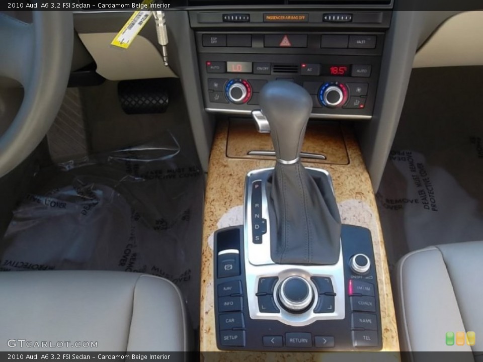 Cardamom Beige Interior Transmission for the 2010 Audi A6 3.2 FSI Sedan #59330355