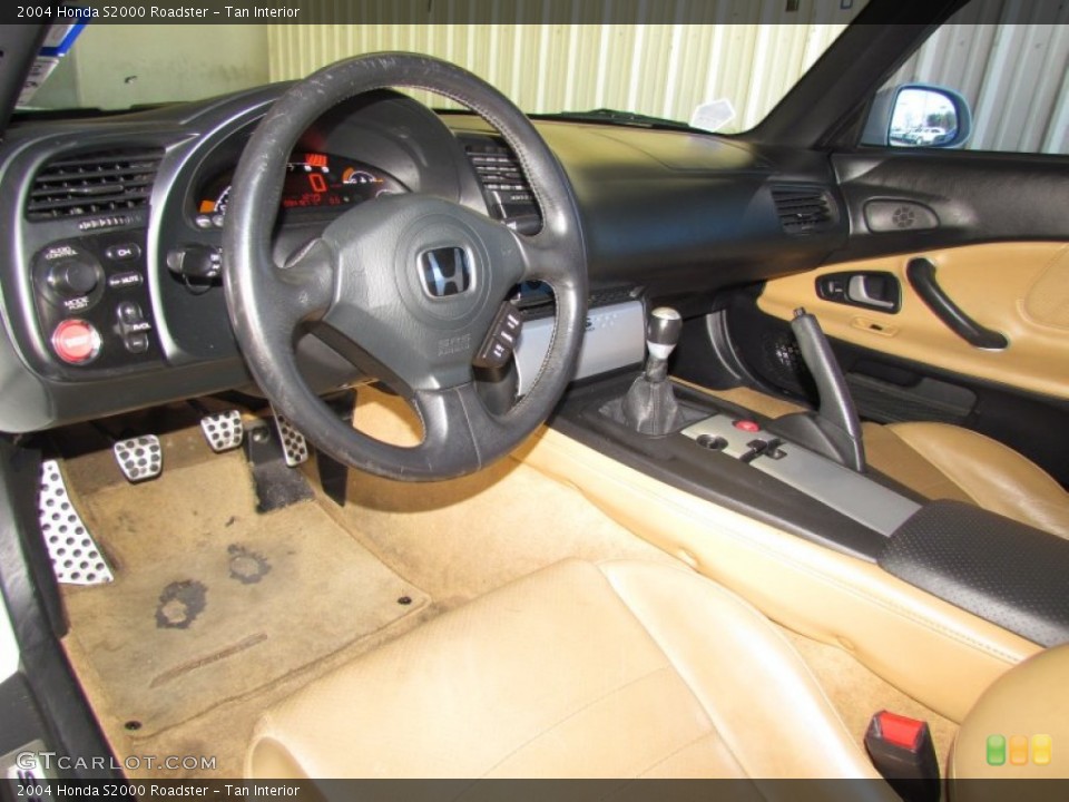Tan 2004 Honda S2000 Interiors