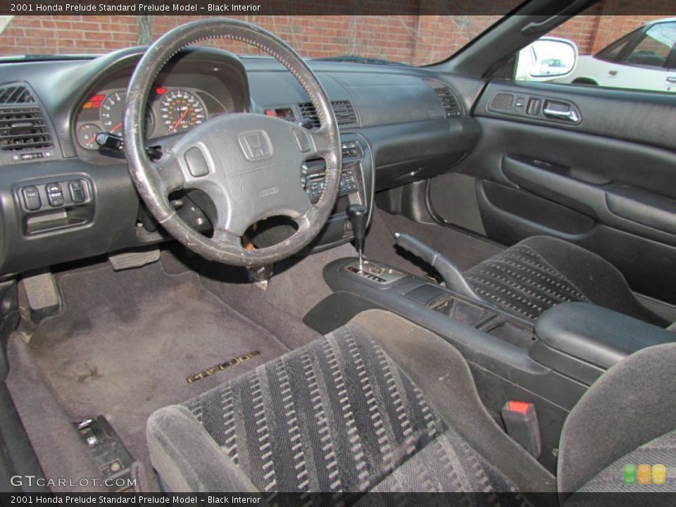 Black Interior Prime Interior for the 2001 Honda Prelude  #59333365