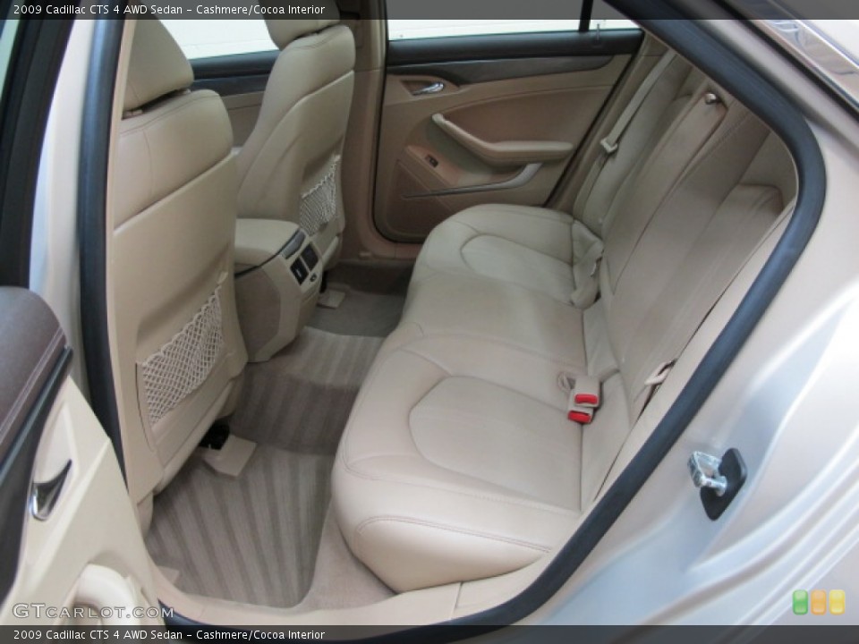 Cashmere/Cocoa Interior Photo for the 2009 Cadillac CTS 4 AWD Sedan #59333560