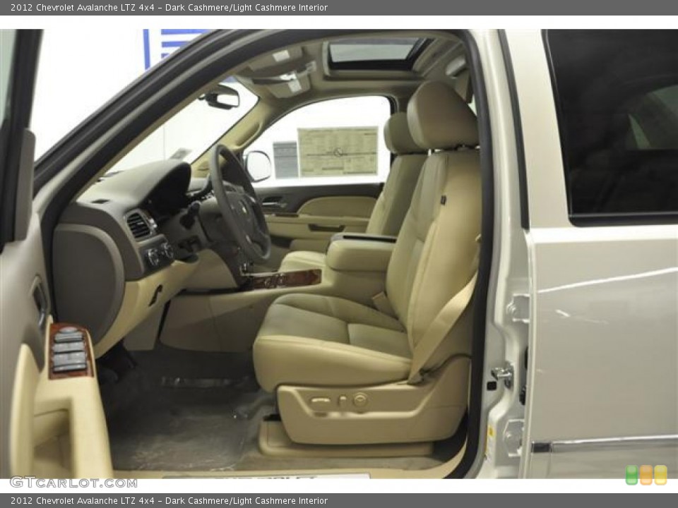 Dark Cashmere/Light Cashmere Interior Photo for the 2012 Chevrolet Avalanche LTZ 4x4 #59335741