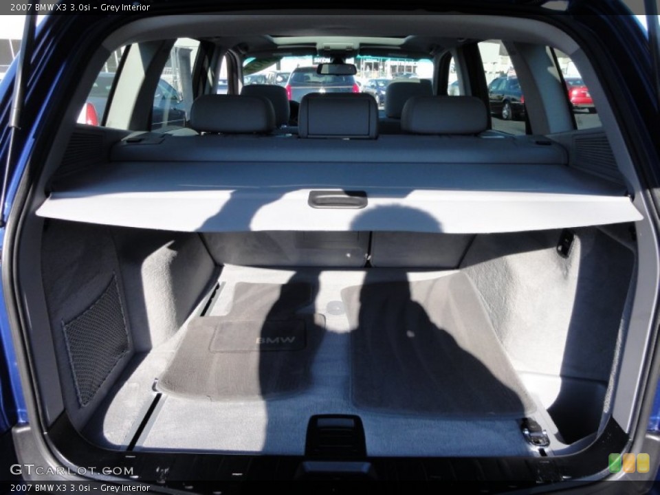 Grey Interior Trunk for the 2007 BMW X3 3.0si #59335789