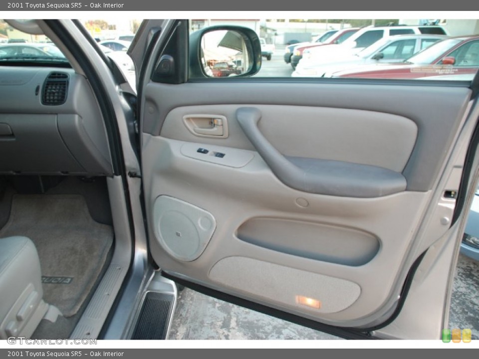 Oak Interior Door Panel for the 2001 Toyota Sequoia SR5 #59336044