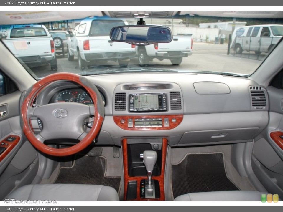 Taupe Interior Dashboard for the 2002 Toyota Camry XLE #59336233